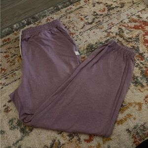 Women's Purple Jogger Pants